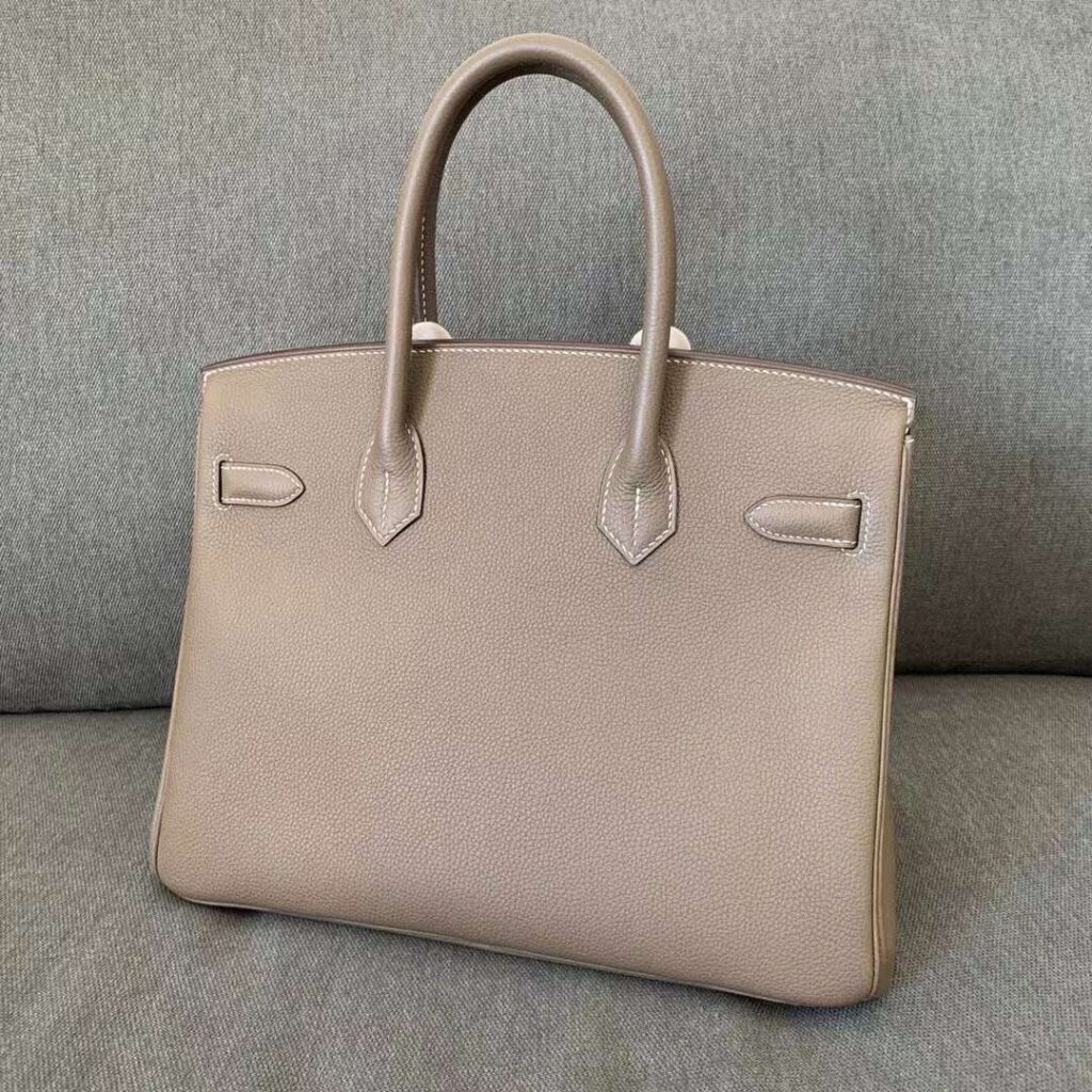 Hermes Birkin 30cm Beige Togo Leather Gold Hardware - AlimorLuxury