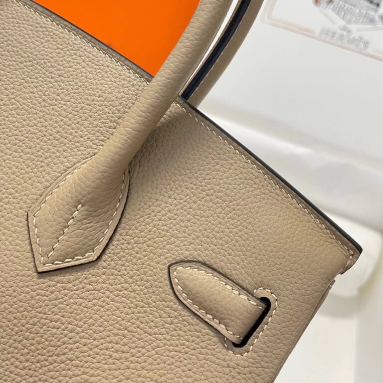 Hermes Birkin 30cm Togo Leather Silver Hardware - AlimorLuxury