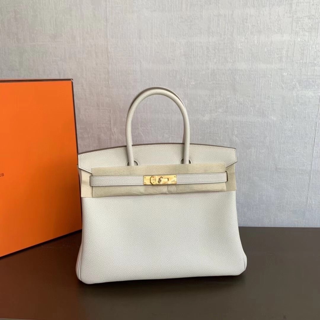 Hermes Birkin 30cm Togo Leather Gold Hardware - Replica Bags and Shoes ...
