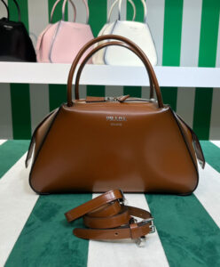 Prada Medium Brushed Leather