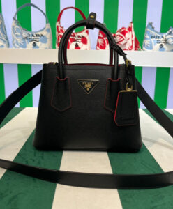 Prada Double Saffiano Leather