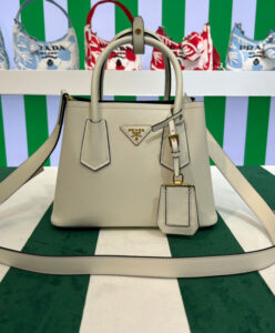 Prada Double Saffiano Leather