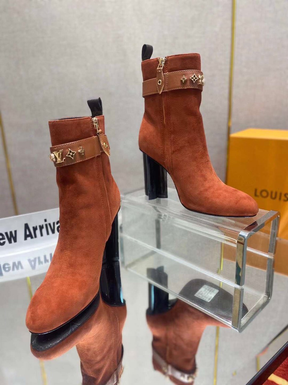 Louis Vuitton Callback Monogram Boots - AlimorLuxury