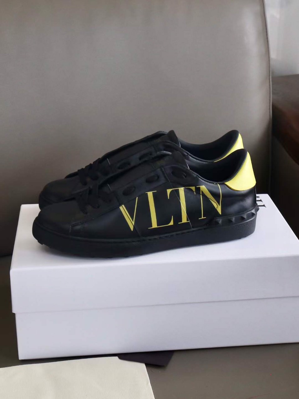 Valentino Open Logo 3D Unisex Shoes - Image 5