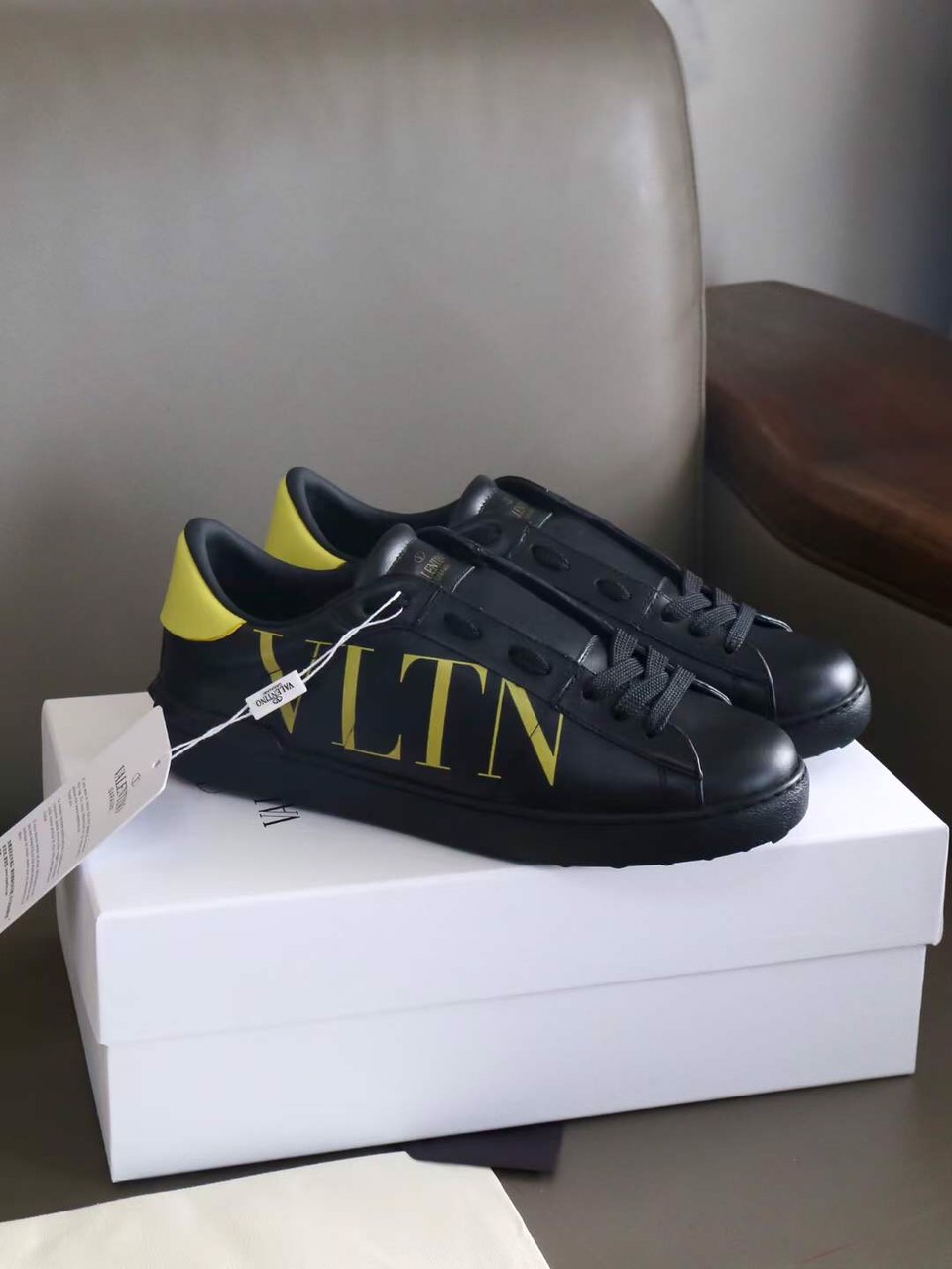 Valentino Open Logo 3D Unisex Shoes - Image 6