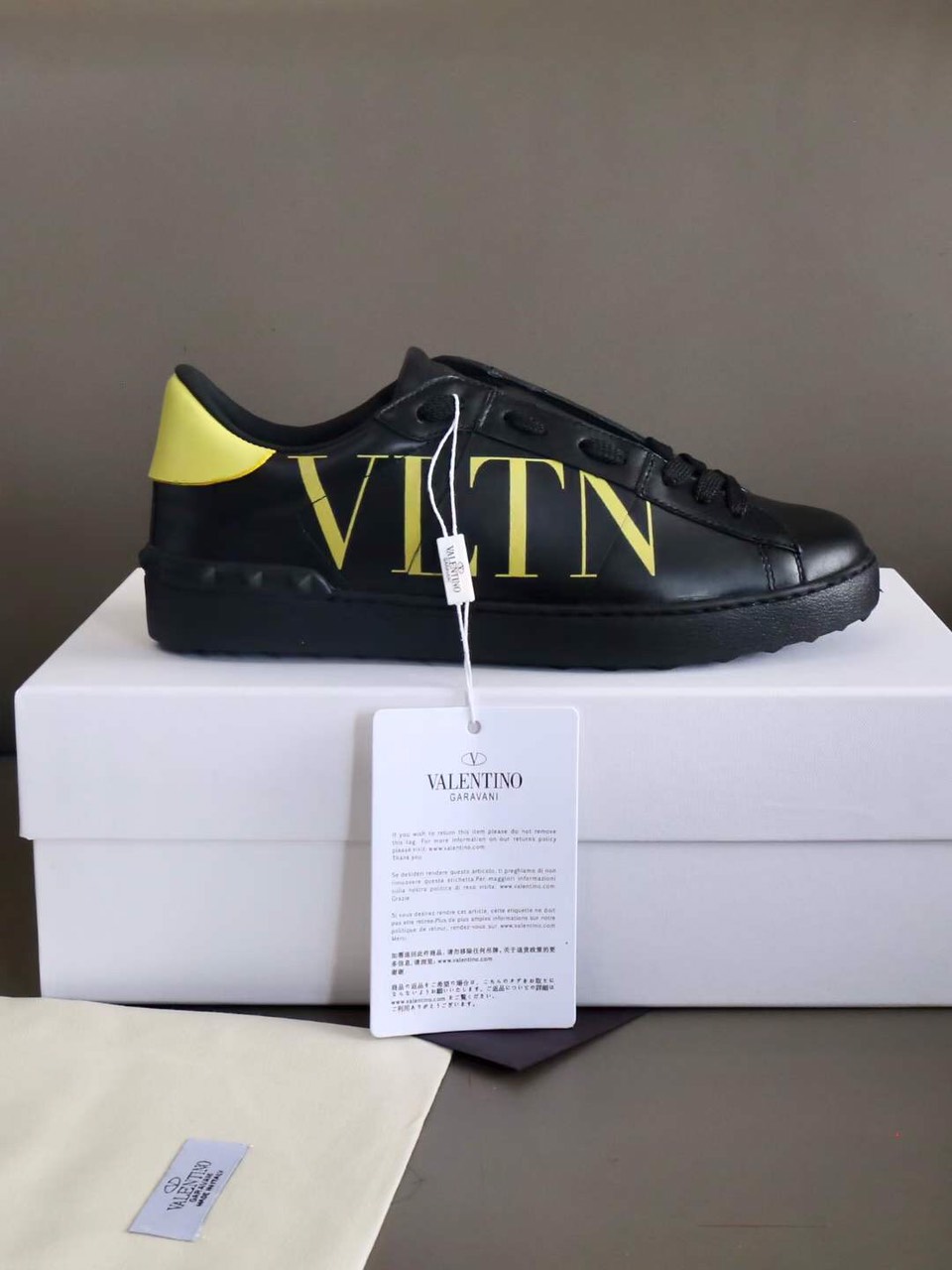 Valentino Open Logo 3D Unisex Shoes - Image 7