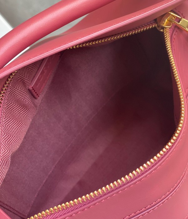 Loewe Puzzle Small Bag In Plumrose Satin Calfskin - Image 7
