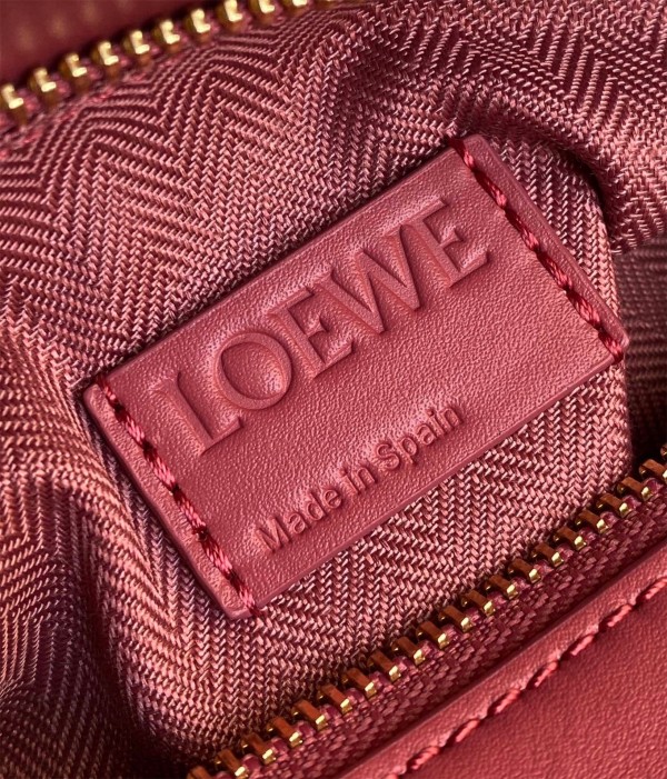 Loewe Puzzle Small Bag In Plumrose Satin Calfskin - Image 10