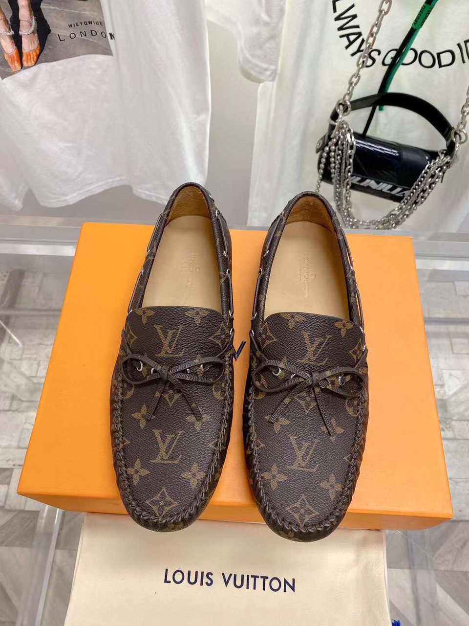 Louis Vuitton Logo Shoes
