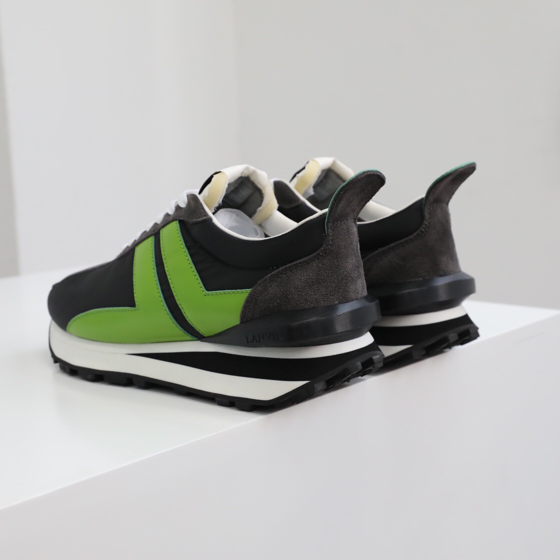 LANVIN NYLON BUMPER SNEAKERS - Image 5