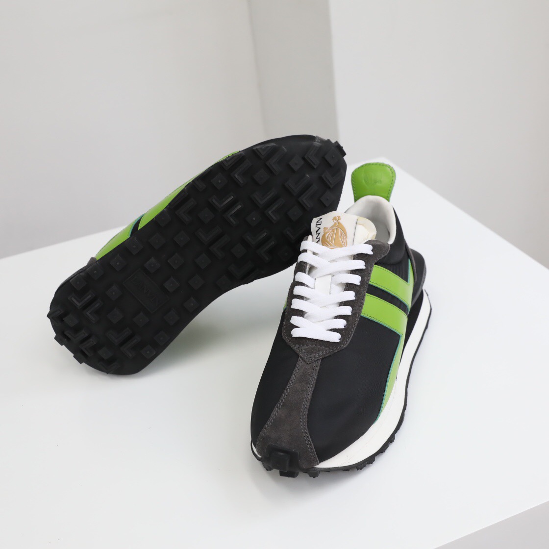 LANVIN NYLON BUMPER SNEAKERS - Image 4