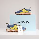 LANVIN NYLON BUMPER SNEAKERS