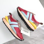 LANVIN NYLON BUMPER SNEAKERS