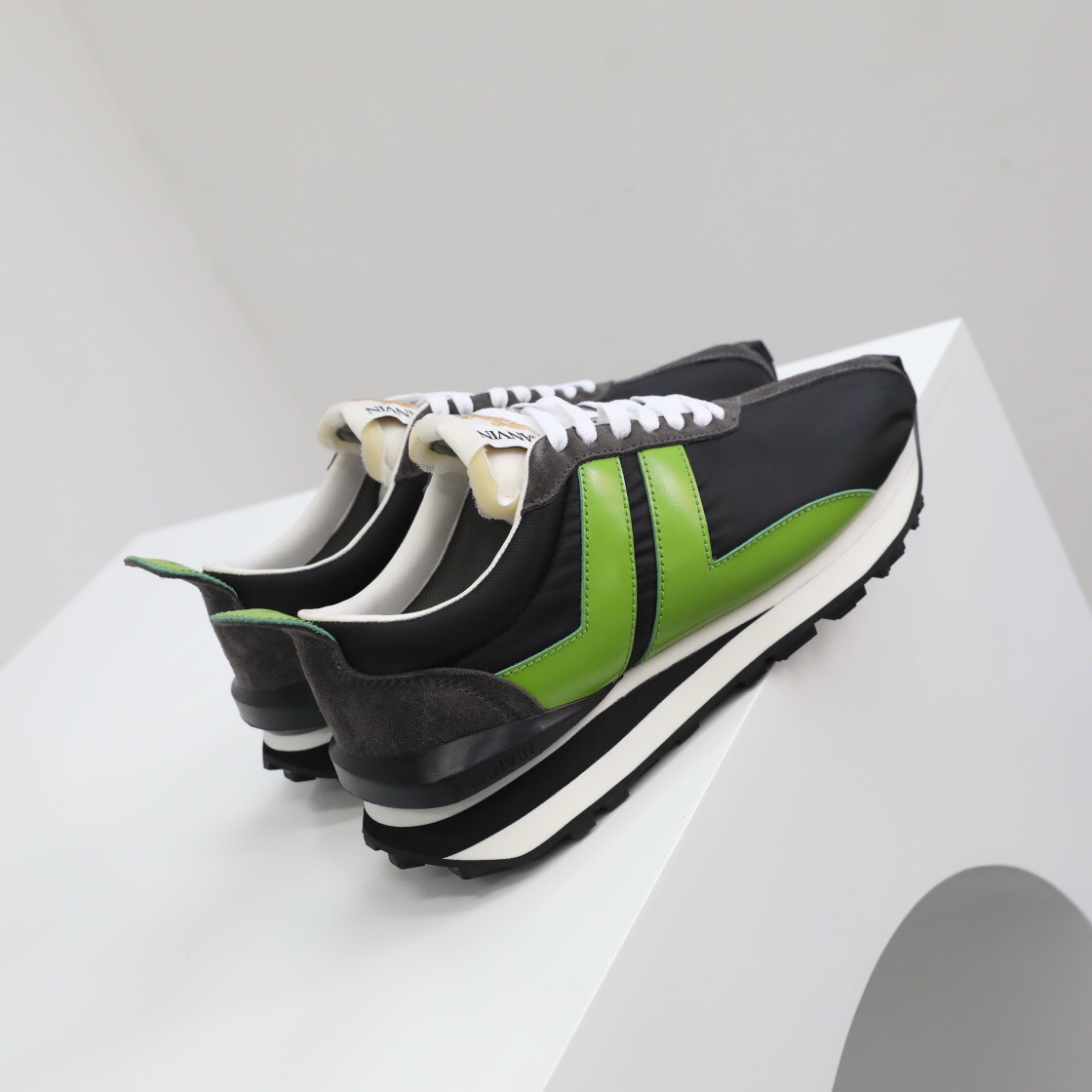LANVIN NYLON BUMPER SNEAKERS - Image 7