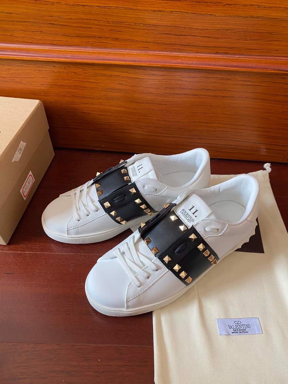 Valentino Open ZP Unisex Shoes - Image 6