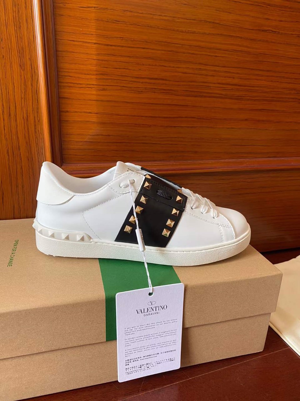 Valentino Open ZP Unisex Shoes