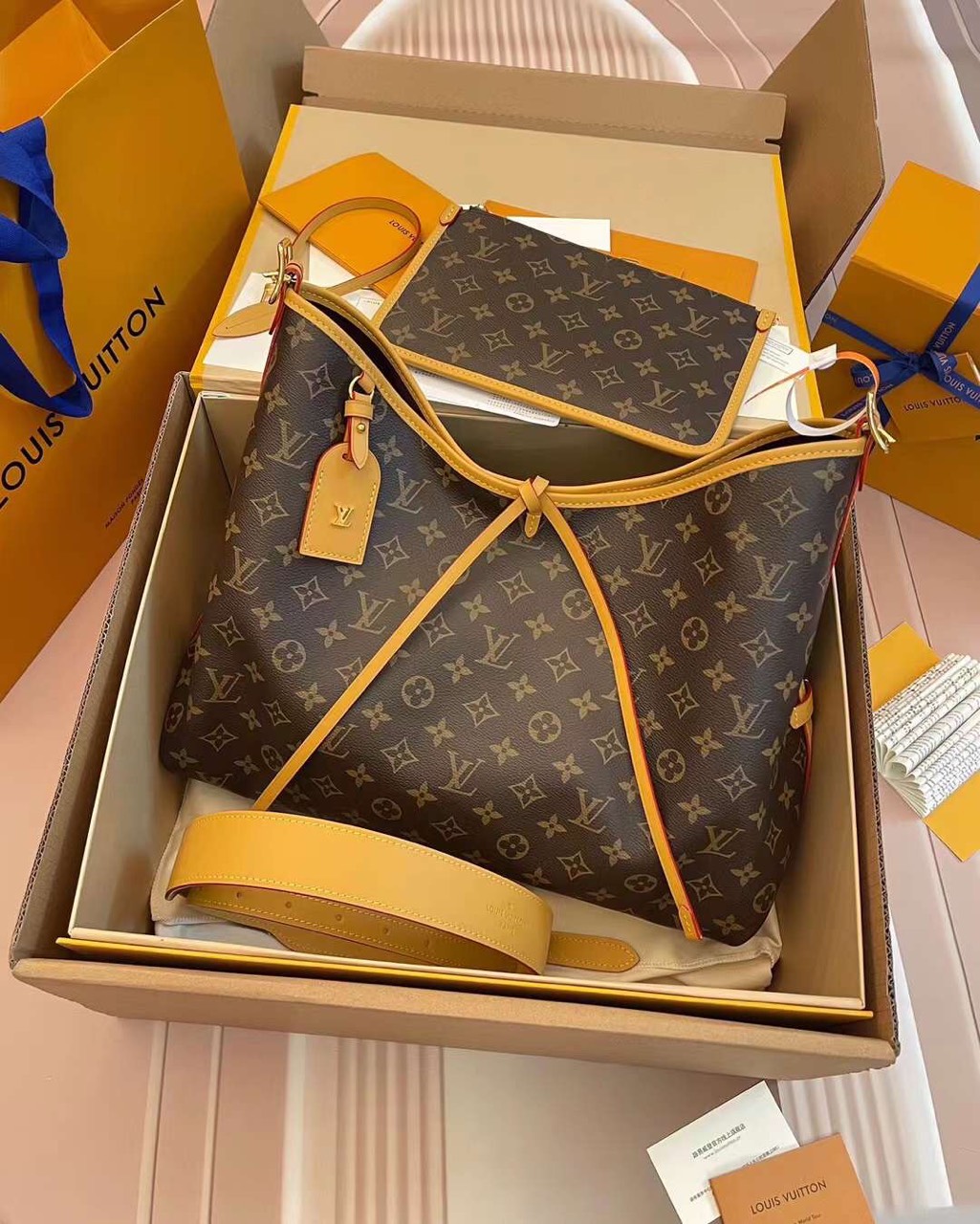 Louis Vuitton Carryall Large M46203 M46197 - Replica Bags and Shoes ...