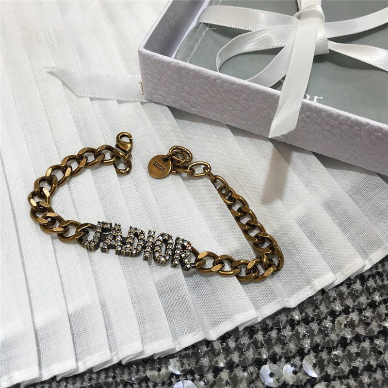 J’Adior alphabet bracelet