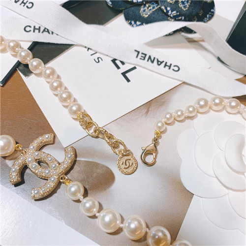 chanel pearl choker necklace - Image 3