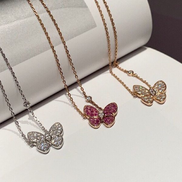 VCA Butterfly necklace vcajw388b-zq