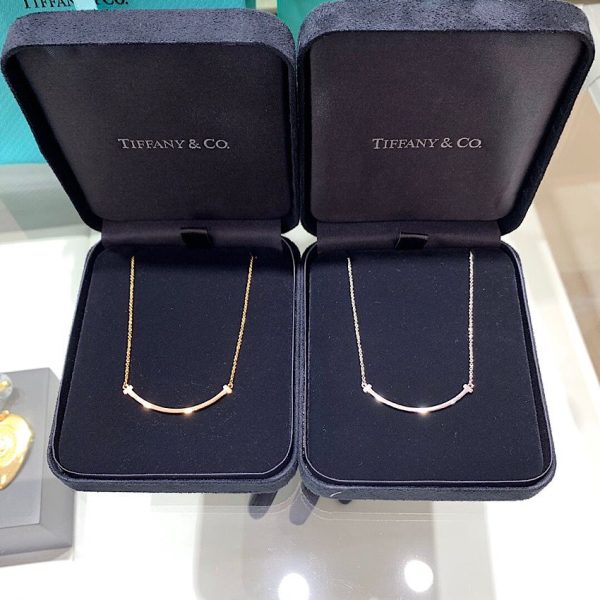 Tiffany n Co. necklace No Gem - Smile tifjw566-kd