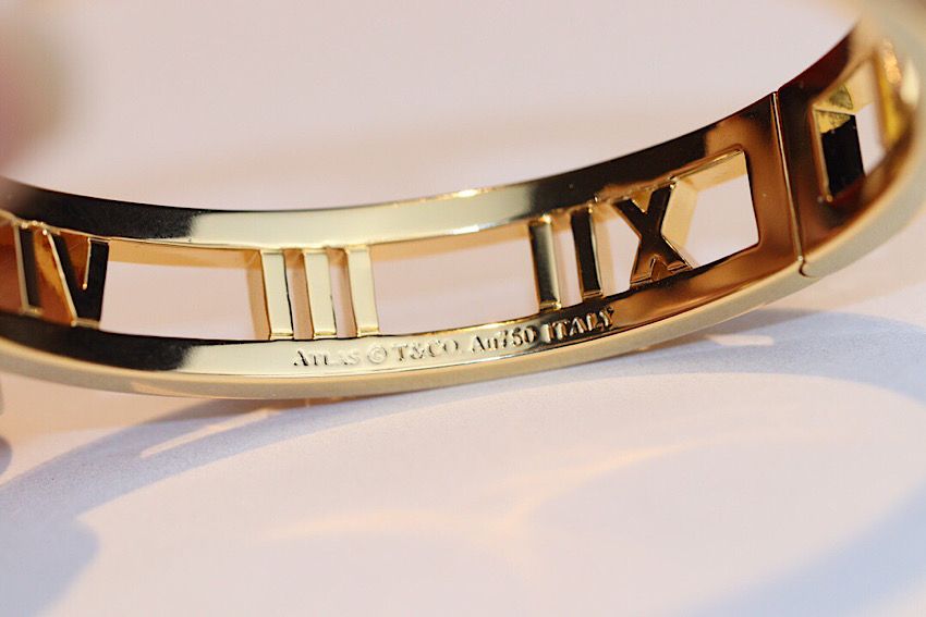 Tiffany n Co. bangle - Atlas Roman Numeral tifjw300-zq - Image 7
