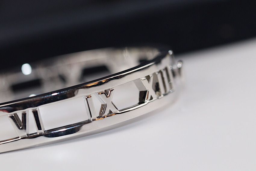Tiffany n Co. bangle - Atlas Roman Numeral tifjw300-zq - Image 12