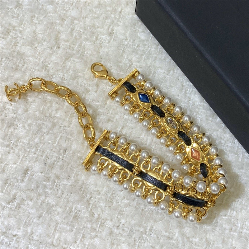 Chanel pearl bracelet