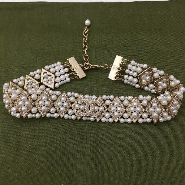 Chanel Bracelet / Chanel Choker GN138 ccjw1924-cs - Image 5