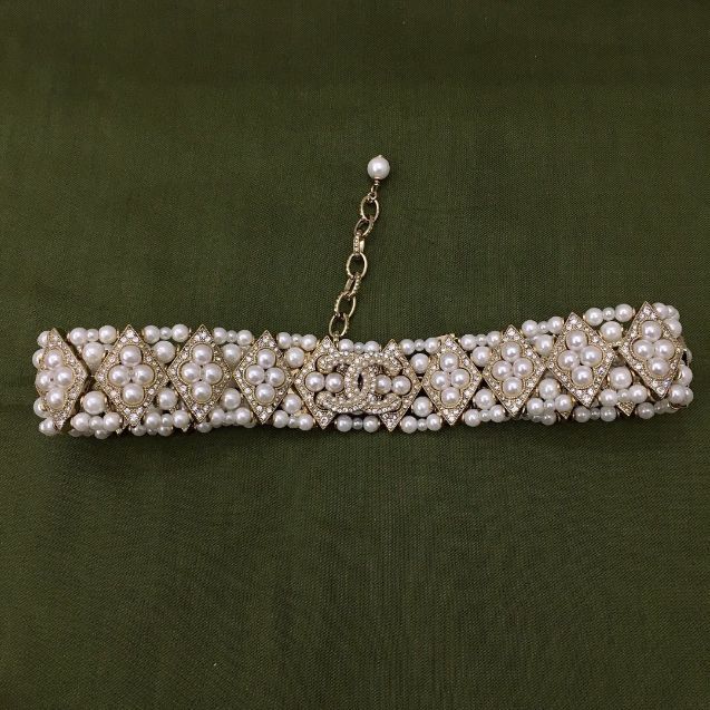 Chanel Bracelet / Chanel Choker GN138 ccjw1924-cs - Image 6