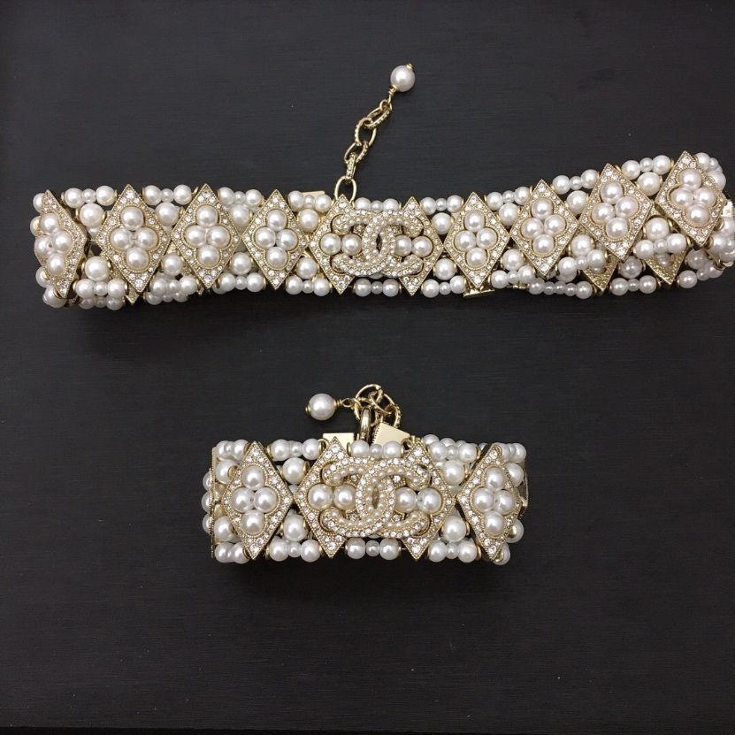 Chanel Bracelet / Chanel Choker GN138 ccjw1924-cs