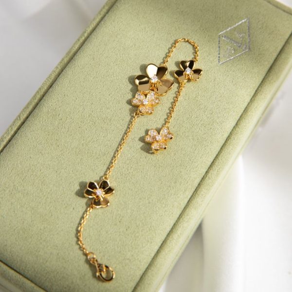 VCA Bracelet - Frivole 5 Flowers vcajw264606111-hj