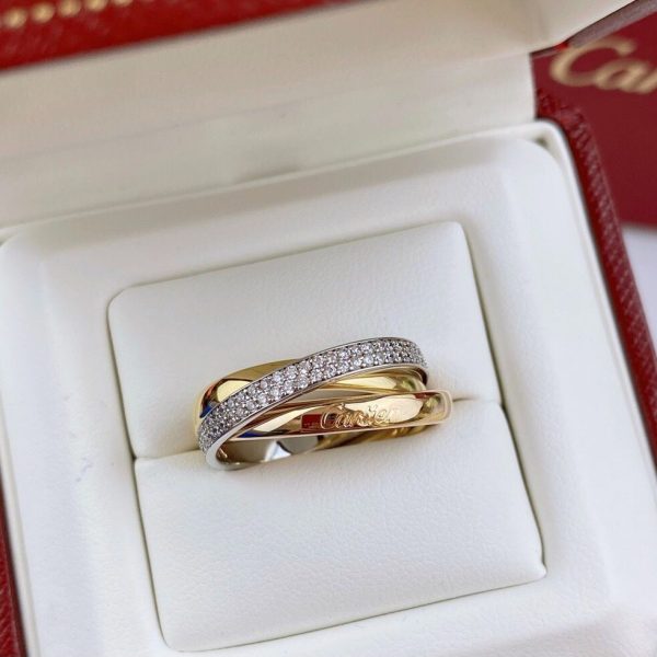 Cartier Ring - Trinity carjw2040-ym-zq