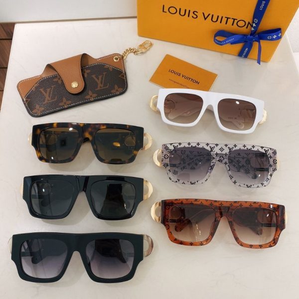 Louis Vuitton Sunglasses - Z1478W LV LINK SQUARE SUNGLASSES Z1478E