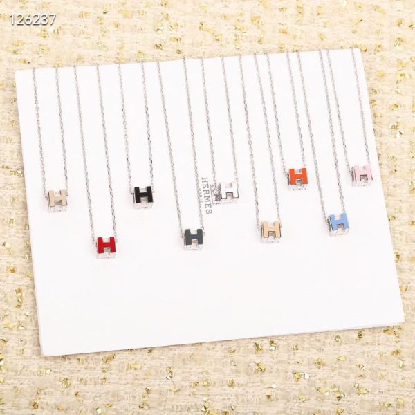 Hermes Necklace 204245 White