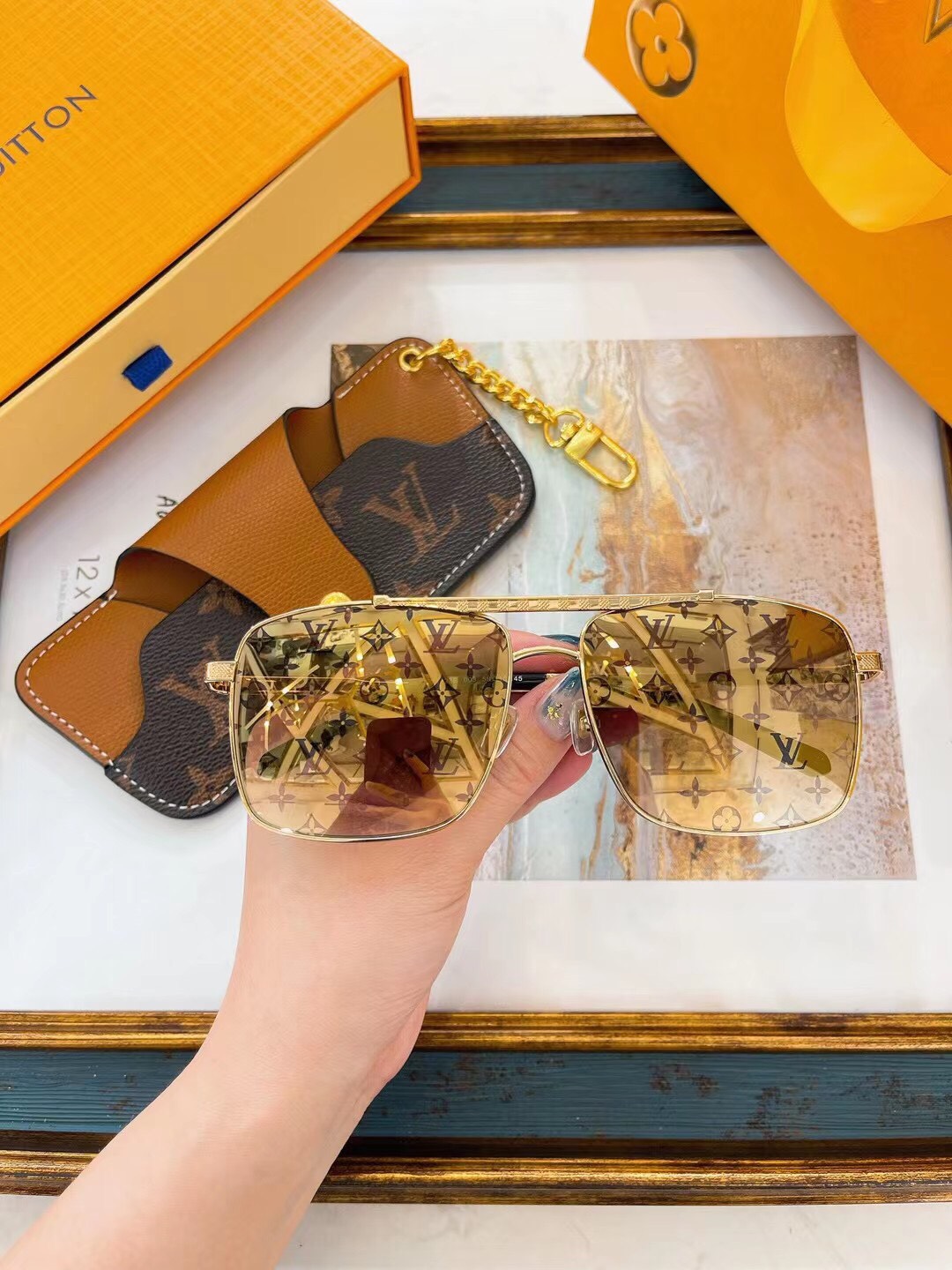 Louis Vuitton Sunglasses Z1420E - Image 6