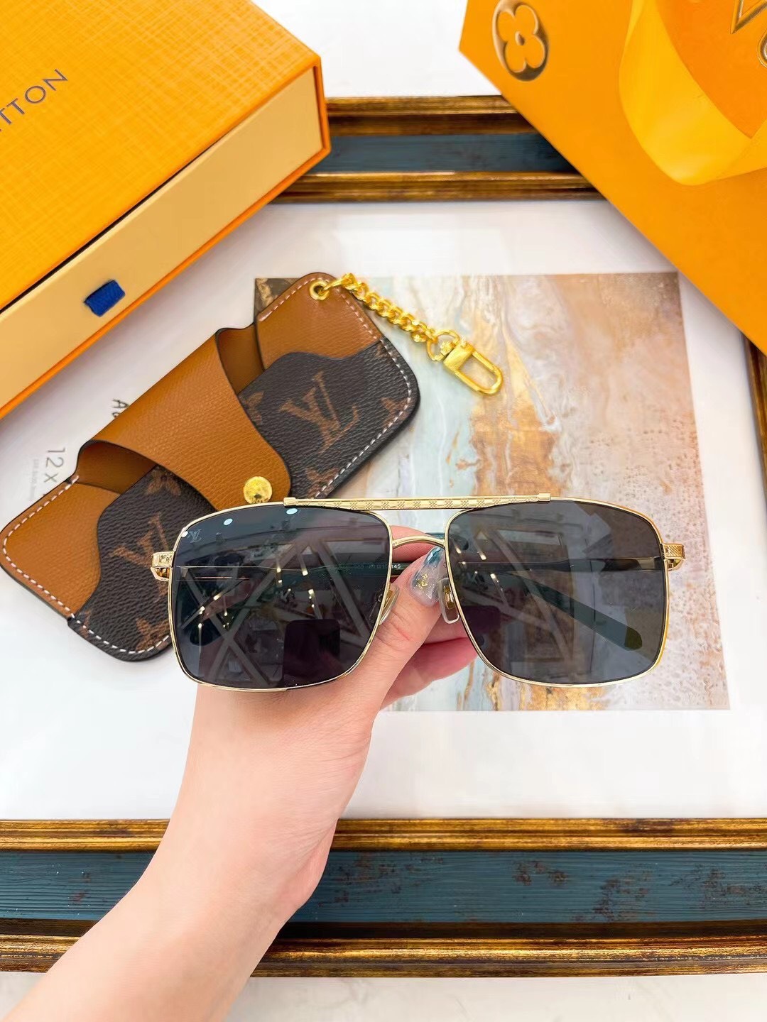 Louis Vuitton Sunglasses Z1420E - Image 9