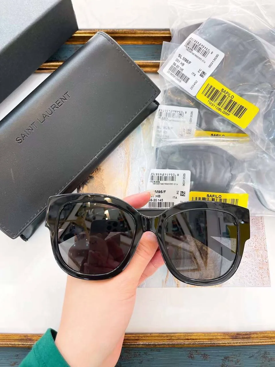 Saint Laurent YSL Sunglasses SL M95/F - Image 7