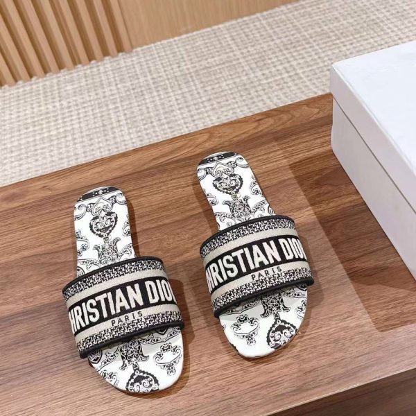 Dior Sandal Slipper Floral