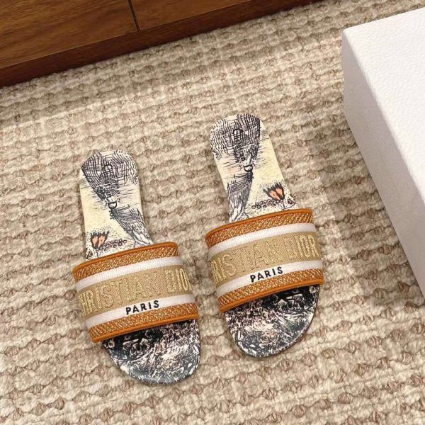 Dior Sandal Slipper 3D