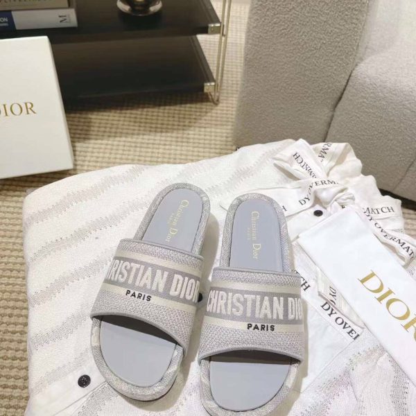 Dior Sandal Slipper Logo 3D