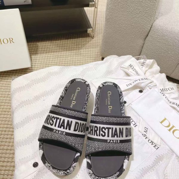 Dior Sandal Slipper Logo 3D