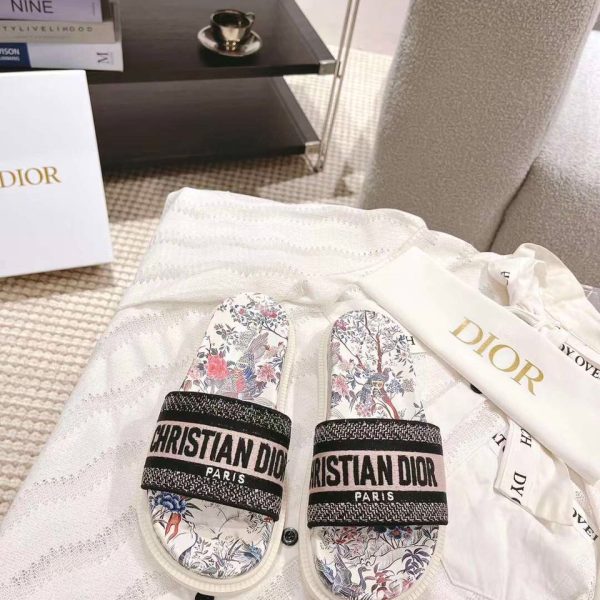 Dior Sandal Slipper Logo 3D