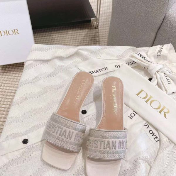 Dior Sandal Slipper Logo 3D
