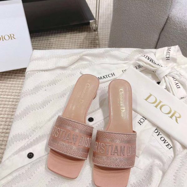 Dior Sandal Slipper Logo 3D