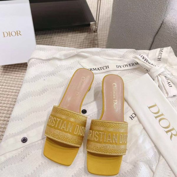 Dior Sandal Slipper Logo 3D