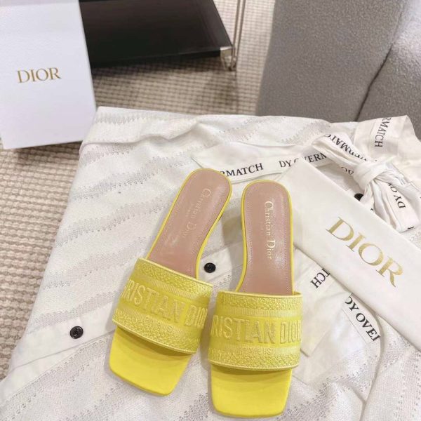 Dior Sandal Slipper Logo 3D