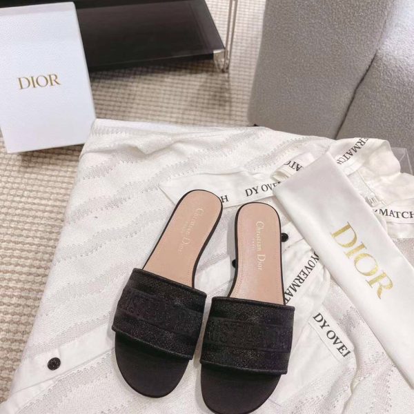Dior Sandal Slipper Logo 3D