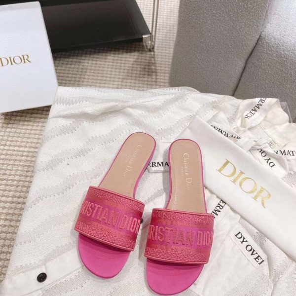 Dior Sandal Slipper Logo 3D