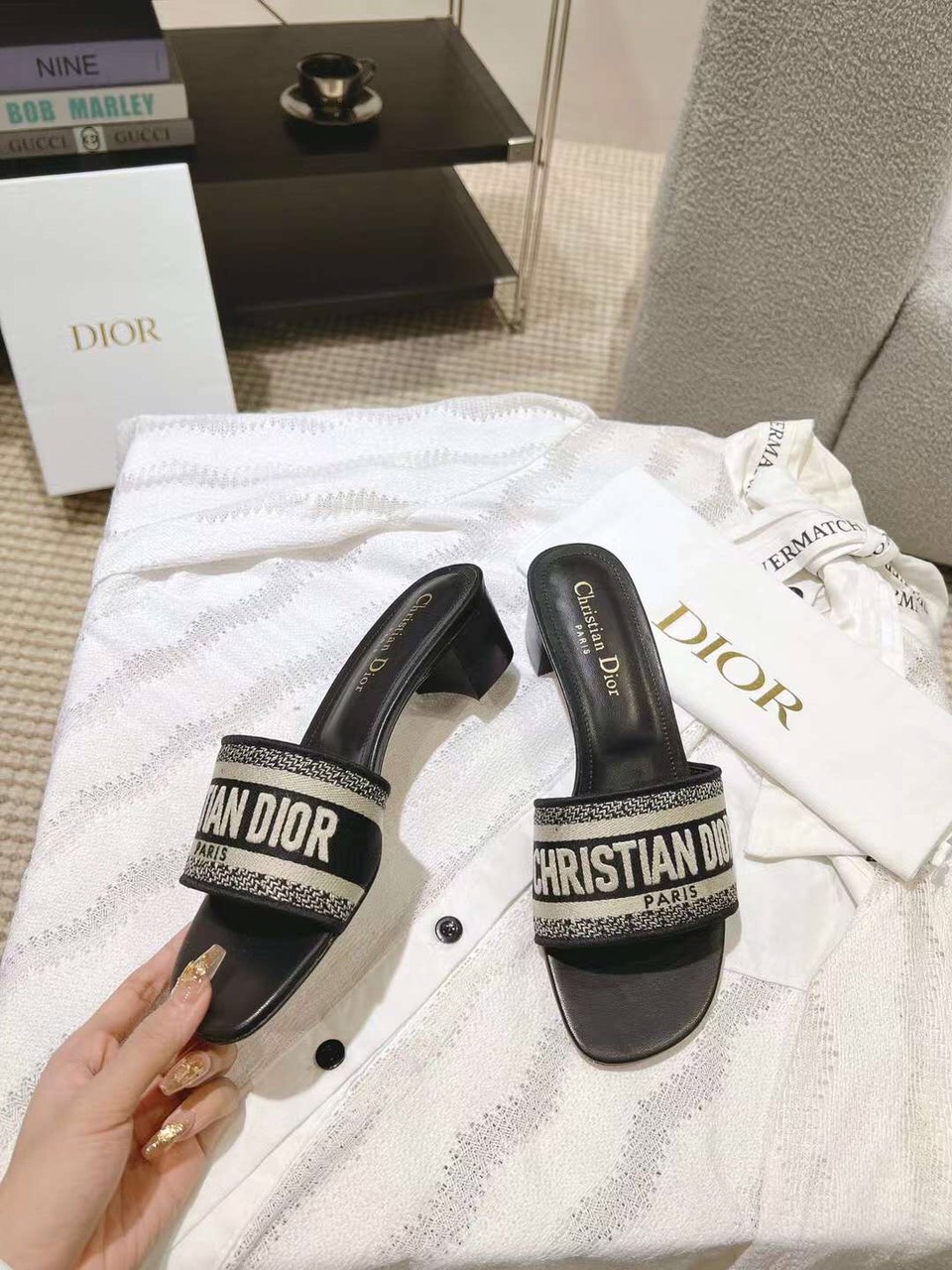 Dior Sandal Slipper Logo 3D 2023 - Replica Bags and Shoes online Store ...